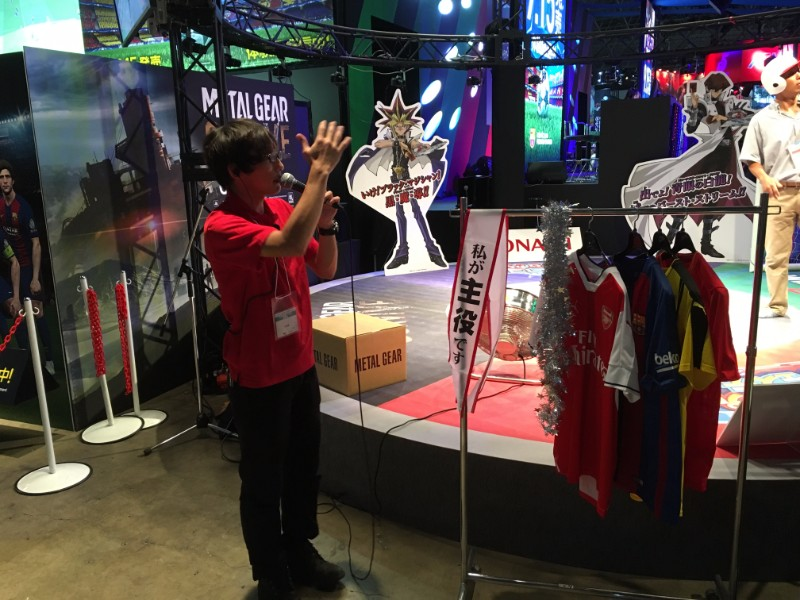 Metal Gear at the Konami booth.